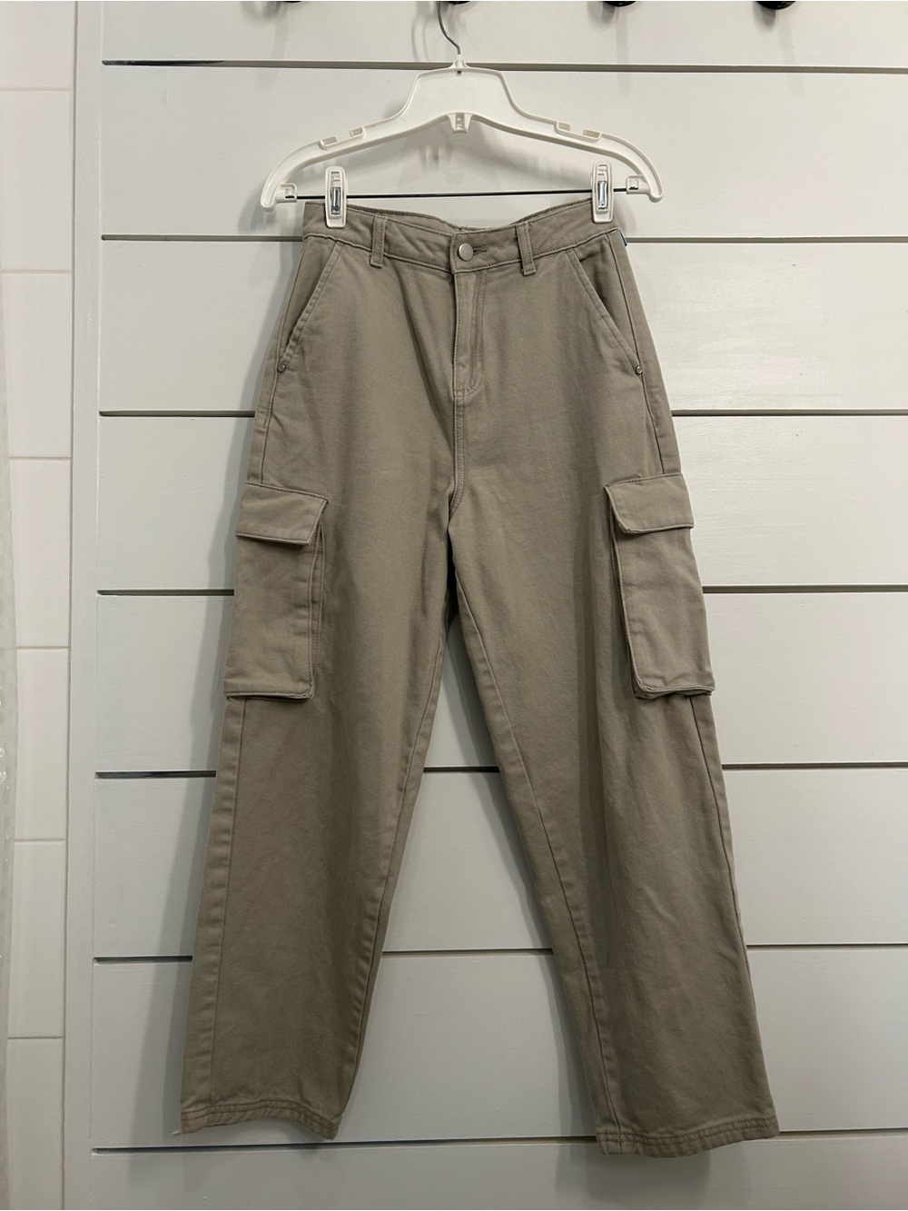 Nuon Tan Carpenter Jeans, Relaxed Leg, Carpenter Pockets 100% Cotton